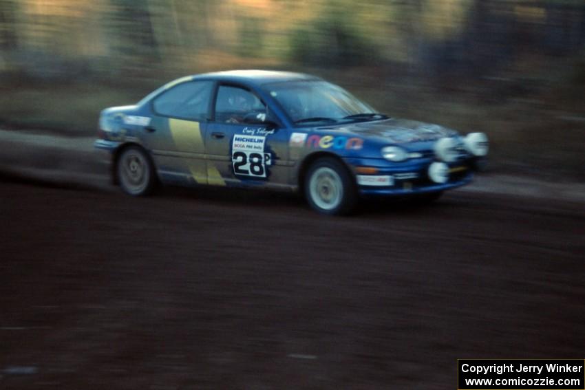 Al Kaumeheiwa / Craig Sobczak ran at the top of Production class all weekend and were rewarded with a win in their Dodge Neon.