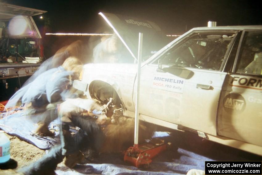 Jason Anderson / Jared Kemp Dodge Omni gets serviced in Kenton.