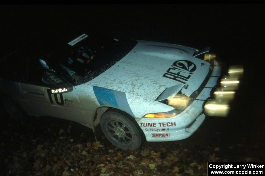 Mike Hurst / Rob Bohn were sixth overall, and second in PGT, in their Mitsubishi Eclipse.