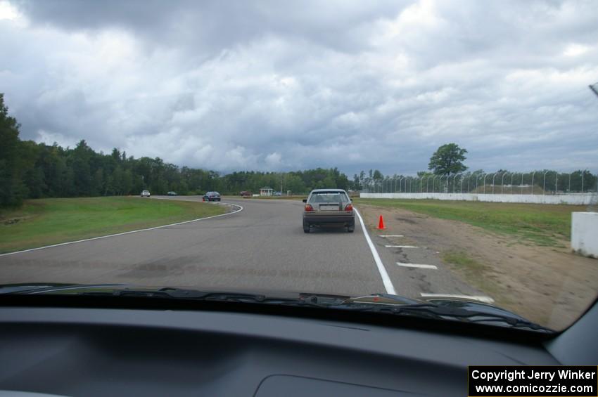 Headed into turn 7 with turn 8 in the distance