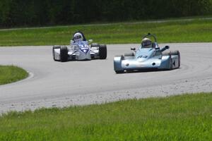 Formula 500s: Jeff Jorgenson's NovaKar JJ-10 and Steve Jondal's Red Devil JS08