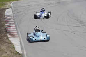 Formula 500s: Jeff Jorgenson's NovaKar JJ-10 and Steve Jondal's Red Devil JS08
