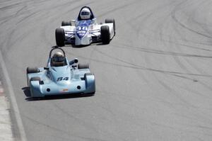 Formula 500s: Jeff Jorgenson's NovaKar JJ-10 and Steve Jondal's Red Devil JS08