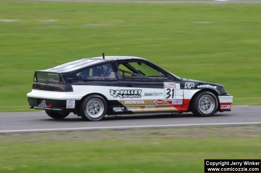 Mike Engelke's F Production Honda CRX Si