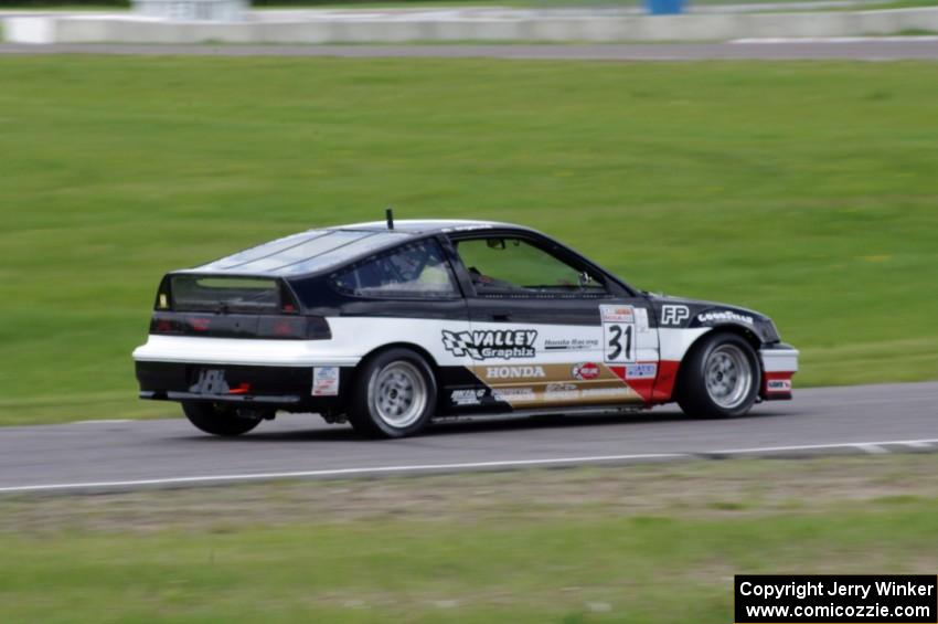 Mike Engelke's F Production Honda CRX Si