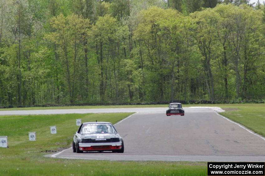 Mike Engelke's F Production Honda CRX Si