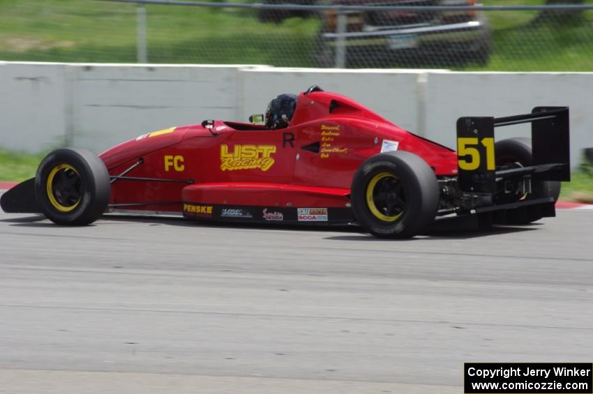 Andrew List's Van Diemen RF97 Formula Continental