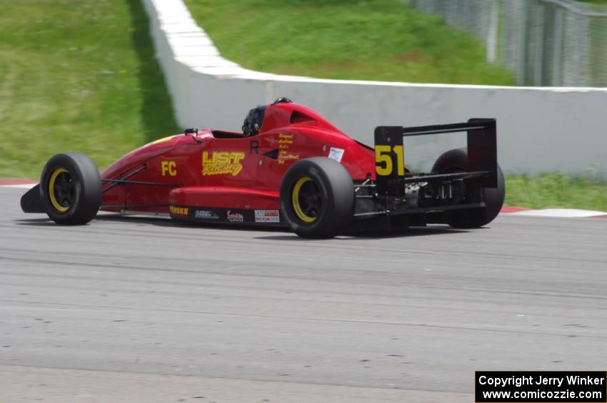 Andrew List's Van Diemen RF97 Formula Continental