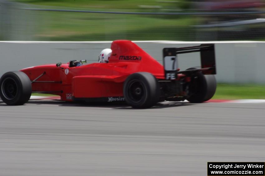 Jed Copham's Van Diemen FSCCA Formula Enterprise