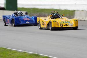 Matt Gray's and Reid Johnson's Spec Racer Fords