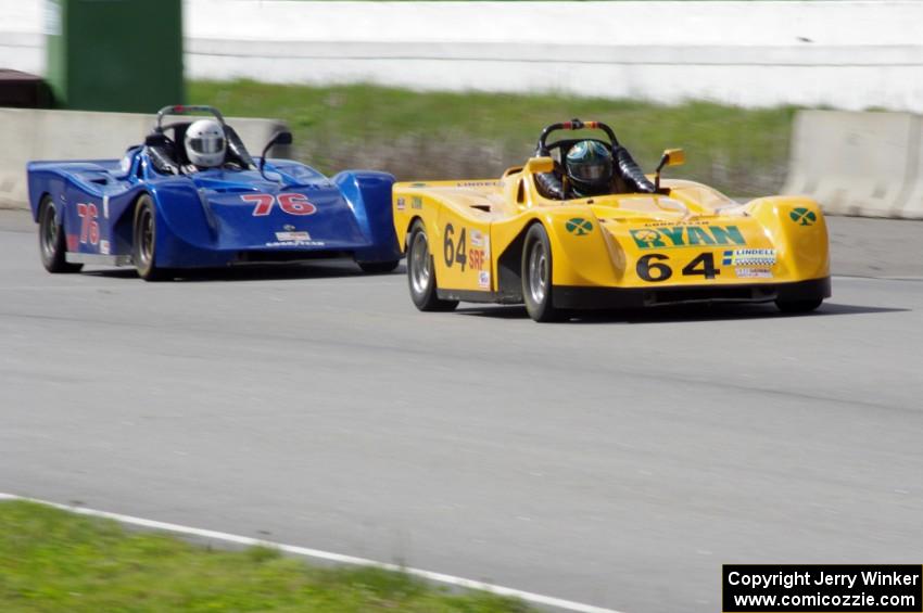 Matt Gray's and Reid Johnson's Spec Racer Fords