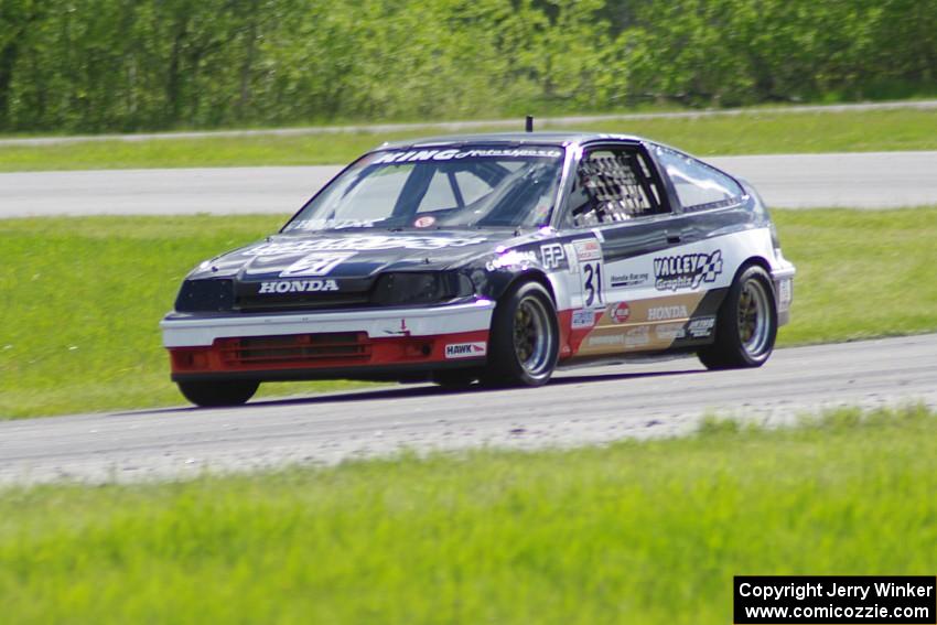 Mike Engelke's F Production Honda CRX Si