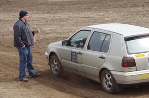 Michelle Martin ran SF in Aaron Jongbloedt's VW GTI