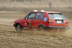 Will Cammack in Brent Carlson's M2 VW GTI