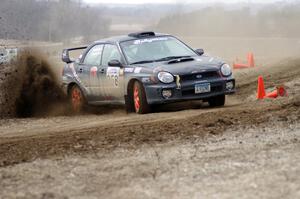 Dave Goodman in Anthony Israelson's M4 Subaru WRX