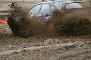 Dave Goodman in Anthony Israelson's M4 Subaru WRX