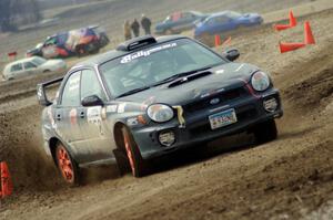 Dave Goodman in Anthony Israelson's M4 Subaru WRX