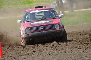 Dave Grenwis' M2 VW GTI (Dan Goldman is the passenger.)