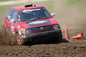 Dan Goldman in Dave Grenwis' M2 VW GTI