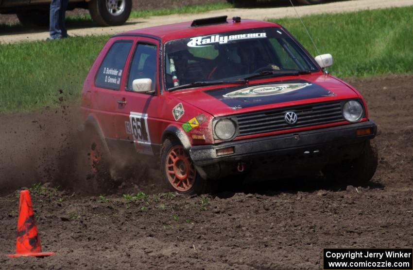 Dan Goldman in Dave Grenwis' M2 VW GTI