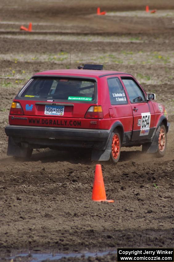 Dave Grenwis' M2 VW GTI (Dan Goldman is the passenger.)