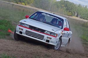 Brad Aaberg in Todd Jarvey's M4 Mitsubishi Galant VR-4