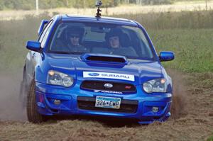 Tim Anderson's M4 Subaru WRX STi (Dave Goodman is the passenger.)