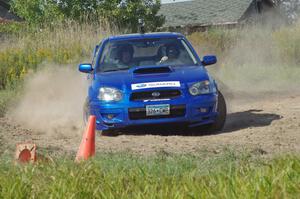 Dave Goodman in Tim Anderson's M4 Subaru WRX STi