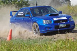 Dave Goodman in Tim Anderson's M4 Subaru WRX STi