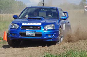 Dave Goodman in Tim Anderson's M4 Subaru WRX STi