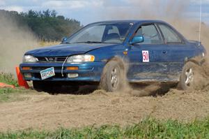 Dan Drury in Brian Chabot's SA Subaru Impreza