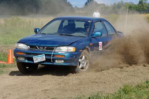 Dan Drury in Brian Chabot's SA Subaru Impreza