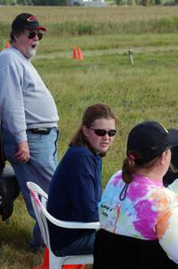 Timing and cone-spotting crew: Kerry Freund, Carrie Carlson and Mary Utecht