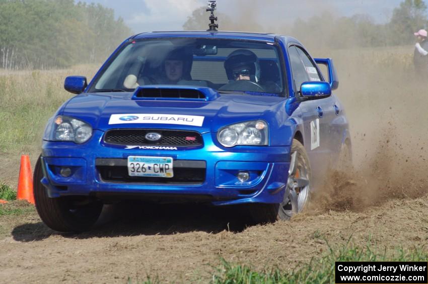 Dave Goodman in Tim Anderson's M4 Subaru WRX STi