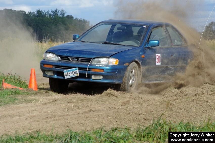 Dan Drury in Brian Chabot's SA Subaru Impreza