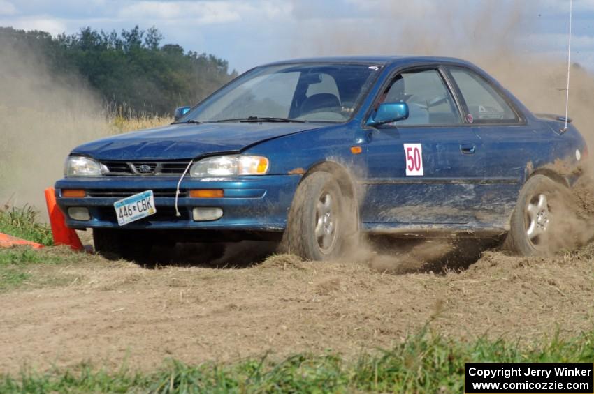 Dan Drury in Brian Chabot's SA Subaru Impreza