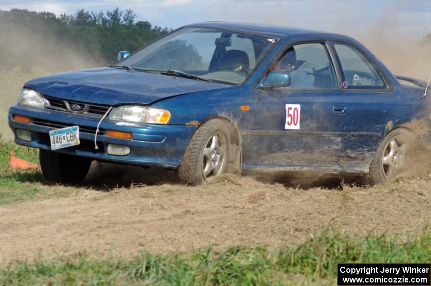 Dan Drury in Brian Chabot's SA Subaru Impreza