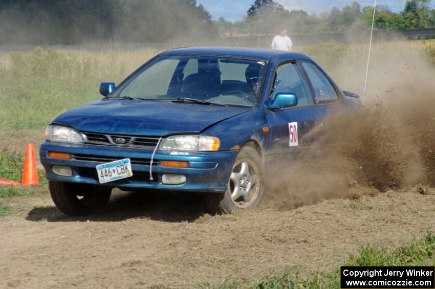 Dan Drury in Brian Chabot's SA Subaru Impreza