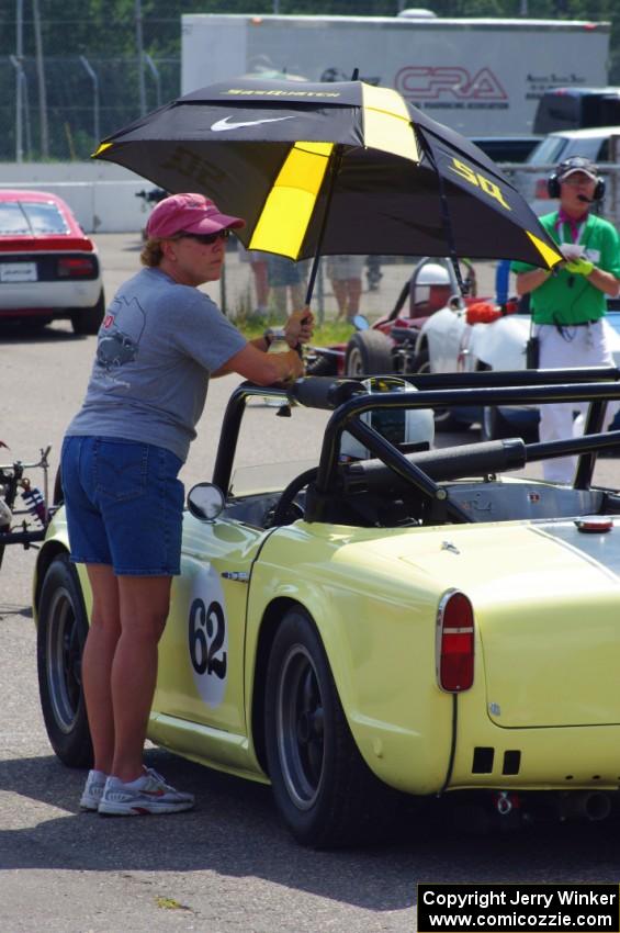 John Hagen's Triumph TR-4