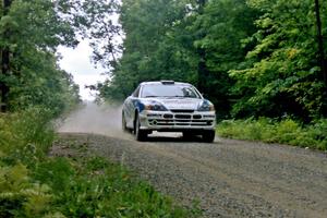 John Lloyd / Pauline Gullick Hyundai Tiburon on Halverson Lake, SS1.