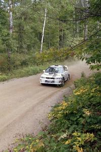 Matt Iorio / Philip Ho Subaru Impreza STi on Halverson Lake, SS1.