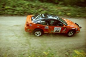 Bruce Davis / Jimmy Brandt Mitsubishi Eclipse on Halverson Lake, SS1.