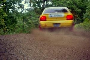 Adam Boullion / Phil Boullion Dodge Neon on Halverson Lake, SS1.