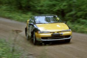 Eric Olson	/ Andrew Christ Eagle Talon on Halverson Lake, SS1.