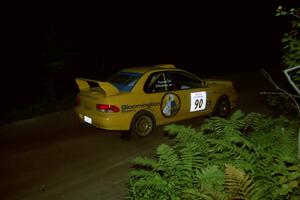 Lauchlin O'Sullivan / Scott Putnam Subaru Impreza on SS4, Blue Trail.