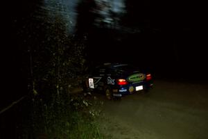 Pat Richard / Nathalie Richard Subaru WRX on SS4, Blue Trail.