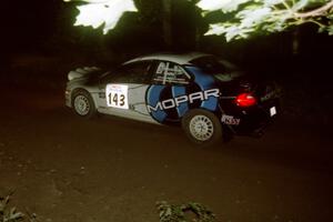 Chris Whiteman / Mike Paulin Dodge Neon SRT-4 on SS4, Blue Trail.