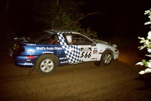 Matt Huuki	 / Scott Carlborn Eagle Talon on SS4, Blue Trail.