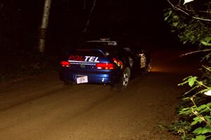 Kazimierz Pudelek / Marek Cichocki Subaru Impreza on SS4, Blue Trail.