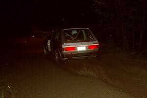 Chris Wilke / Mike Wren VW Rabbit on SS4, Blue Trail.